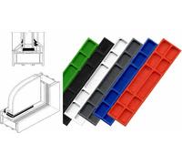 Window Glazing Glass Packers, Size: 100 x 28mm, Thickness : 3MM & 6MM & Mixed (1000pcs) (6MM)