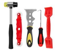 Window Glazing Tool Kit,Glazing Shovel Paddle for Deglazing Beading,Spline Removal Hook ,Doors Hand Sets