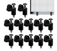 Window Grille Holder - Three Eighth Inch Retaining Parts, Twelve Piece Frame Fittings, Mounting Fixing Part | Heavy Duty Sign Attachment for Home, Farmhouse, Living Room, Toolhouse, Garage