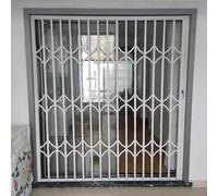 Window Guard for Home Safety, Expandable Anti-Theft Window Grill with Lock, Large Push Pull Door Security Bar, Quick-release Egress Foldable(W60xH120cm/24x48in)