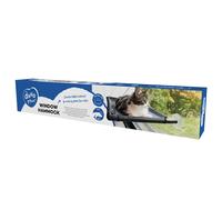 Duvo+ Window Hammock Black 66X40 Cm For Cats With Suction Cups