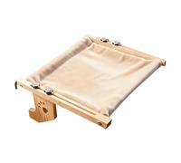 Window Hammock for Cats, with Solid Wood Structure | with a Soft for Indoor Cat Window Hammock - for Kittens, Use in Interior Walls, Rooms and Apartments