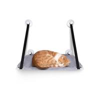 Window Hammock for Cats with Strong Suction Cups, Easy Installation and Ergonomic Design, Ideal for Resting and Observing the Outdoor.