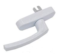 Window Handle Broken Bridge Aluminum Alloy Doors and Windows Open Inside and Inside Reverse Transmission Handle Inside and Outside Push Window Handle Lock Accessories(Blanco)
