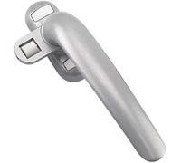 Window Handle ， Door And Window Handle Black White Aluminum Alloy Window Handle Swing Window Alloy Door Handle (Color : Gray, Size : Right hand) ( Color : Gris , Size : Right han ( Color : Gris , Size