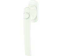 Window Handle Roto Line Push Button Traffic White with Screws Square Pin 7 x 43 mm