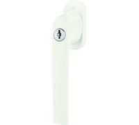 Window Handle Roto Samba Lockable 40 Nm Traffic White with Screws Square Pin 7 x 32 mm
