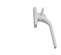 Window Handle Thickened Plastic Steel Push Open Door And Window Handle Old Lock Buckle And Seven Characters(Right)