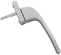 Window Handle,Window Latch, Home Improvement Double Glazing Aluminum Alloy Windows Opener Slides Handle Door Turning (Color : Ivory, Size : XS)