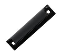 Window Handler Universal Right/Left Hand 2pcs Aluminum Alloy Thickened and Cabinet Door Drawer Small The Balcony Move Buckle(Black)