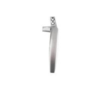 Window Handles Aluminum Alloy 7 Letter Inner Window Handle Flat Open Inner Open Curtain Timber Casement Window Sliding Door Handles Hardware Window Handle(Right)