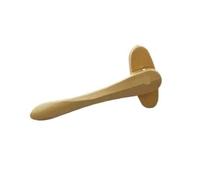 Window Handles for upvc Windows Aluminum Alloy Casement Window Screen Window Handle Folding Door Sword-Shaped Thin Flat Square Steel Handle(Gold)