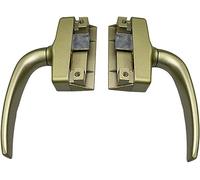 Window Handles， Universal Window Handle,Replacement Window Handles, Handle, Locks, Door and Handles, 2PCS Left and Right Gearbox,Outer Glass Latches