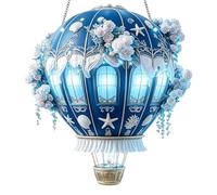 Window Hanging Decor Balloon Flame Pendant Acrylic Pendant 20 X 20 Cm Design Suitable for Gardens Weddings Patios Camping Home