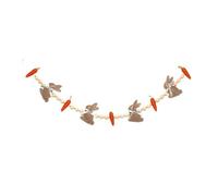 Window Hanging Easter Banners Decorative Cute Bunnies Carrots Easter Eggs Banners Photo Party.