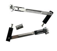 Window Hardware 5 pcs Broken Bridge Aluminum Window Two-Link Wind Bracing Limiter Stainless Steel Locator Angle Controller