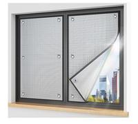 Window Heat Blocking Film, Aluminum Foil Thermal Insulation Shield with Suction Cup, Sun Room Reflective Glass Film, Reusable Anti UV Privacy Shield for Conservatory Living Room(60cm x 100cm)