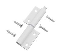 Window Hinge Plastic Steel Flat Hinge Folding Aluminum Alloy Screen Window Loose Leaf Detachable Home Improvement Door Hardware(E)