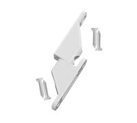 Window Hinge Plastic Steel Flat Hinge Folding Aluminum Alloy Screen Window Loose Leaf Detachable Home Improvement Door Hardware(A)