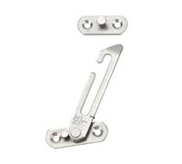 Window Hook Latches Suspended Window Strut Limiter Hotel Office Building High Rise Children's Safety Lock Protector(Style 2 Left)