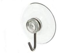 Window Hooks with Suction Cup Transparent Wire Hooks 32mm (Pack of 10) Durability