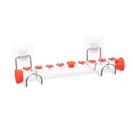 Window Hummingbird Feeder,Hummingbird Feeder - Single Hummingbird Feeders Window Mount Bird Feeder,Long Tube Hummingbird Feeder with Flowers for C