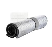 Window Insulating Film - Thermal Window Insulation | Reflecting Insulating Roll | Double Side Insulated Aluminum Foil For Better Energy Saving Thermal Insulation In The Window Of