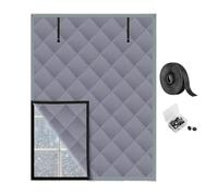 Window Insulation Cover, Thermal Window Cover for Winter | Windproof thermal window cover noise reducing, washable, e