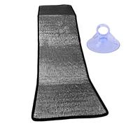 Window Insulation Film - Double Sided Aluminium Foil | Radiation Barrier Insulation Roll | Heat Shield for Roof Conservatory Windscreen, Cold Blocking Thermal Films, Energy Saving