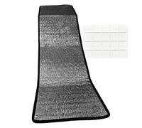 Window Insulation Film - Double Sided Aluminium Foil | Radiation Barrier Insulation Roll | Heat Shield for Roof Conservatory Windscreen, Cold Blocking Thermal Films, Energy Saving