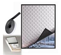 Window Insulation for Winter 37" 47" 20" 50" 22" Thermal Insulated Window Cover for Cold Weather Drafty Warm Curtains Cold Proof for Home Attic RV(150x150cm/60x60in)