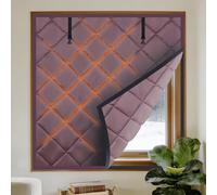 Window Insulation for Winter Oxford Fabric Thermal Insulated Window Cover Weatherproofing Windows Insulation Kits for Bedroom Living Room RV Basement Winter Keeping Warm(30x79in/75x200cm)