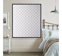 Window Insulation Kit 115 x 165 cm Insulated Windproof Coldproof Insulation Heavy Duty Thermal Window Cover Reusable Wrap for Kitchen Bedroom Attic, Silver