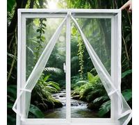 Window Insulation Kit 78 x 106 cm Thermal Insulation of Windows Heat Blocker Self-Adhesive for Home Living Room Bedroom Nursery, White