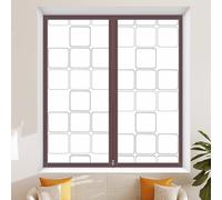 Window Insulation Kit, Clear Insulating Shrink Film for Indoor Use, Dustproof Thermo Cover with Magic Tape, Cold Air Prevention, 120 x 130 cm