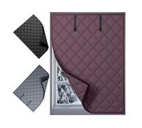 Window Insulation kit for Winter Thermal Window Cover Thermal Insulated Curtain for Window Windproof Noise Heavy Cotton, Waterproof Oxford Cloth No Drill