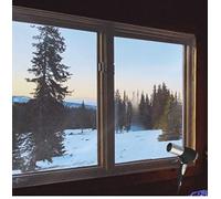 Window Insulation KIt Heat Blocker - Maintain House Temperature Window Insulation Film 2PACK - Thermal Window Film Double Glazing Clear View - - 5x6 Ft Size, Self Adhesive, UV Blocking
