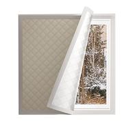 Window Insulation Kit, Thermal Protective Curtain, Stops Drafts and Keeps Cold Out, Noise Reduction, Full Size Customizable