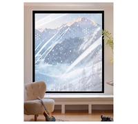 Window Insulation Kit, Window Plastic for Winterizing, with Hook Tape Suitable for Attic Fan Cover, Shutter Cover, Attic Vent(W180cmxH150cm)