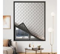 Window kit Insulation for Winter, Windproof 3 Layer Thickened Heat-Insulating Window Cover, Insulated Curtains for Cold Blocker, Fit for RV,Indoor Window(70cm W x 150cm H)