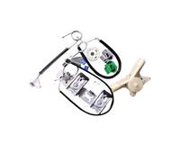 Window Lever Motor Compatible With VW For Caddy II 1995-1998 1999 2000 2001 2002 2003 2004 Front Door Window Regulator Repair Kit 6K4837401P 6K4837402P(Front Right)