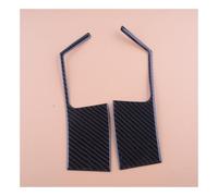 Window lift button sticke 2Pcs Car Front Left Right Window Lift Switch Panel Cover Trim Fit for GT-R R35 2008-2016 Carbon Fiber