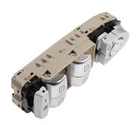 window lift switch Compatible With Benz For W205 W213 W253 GLC200 GLC220 Car Electric Power For Master Window Switch OEM: 2139050000(Beige)