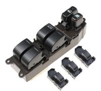 Window lift switch Compatible With Toyota For Land For Cruiser 4.7L 1998-2002 84820-60130 84810-60050 Front Left Power Window Switch(Button And Switch)