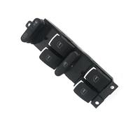 Window lift switch Compatible With VW For J&etta For Passat 1998-2005 3BD959857 Chrome Master Window Controller Switch