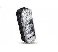 Window lift switch Driver side silver 09161150 METZGER for MERCEDES-BENZ GLE GLS
