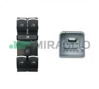 Window lift switch Left Front 121/VKB76007 MIRAGLIO for VW GOLF VI PASSAT B7 UP