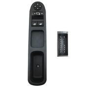 Window lift switch Left Front black 26095 MEAT & DORIA for PEUGEOT 207