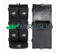 Window lift switch Left Front black/white 121/SKB76003 MIRAGLIO for SKODA
