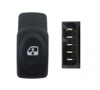 Window lift switch Left Rear black 26097 MEAT & DORIA for RENAULT KANGOO Express